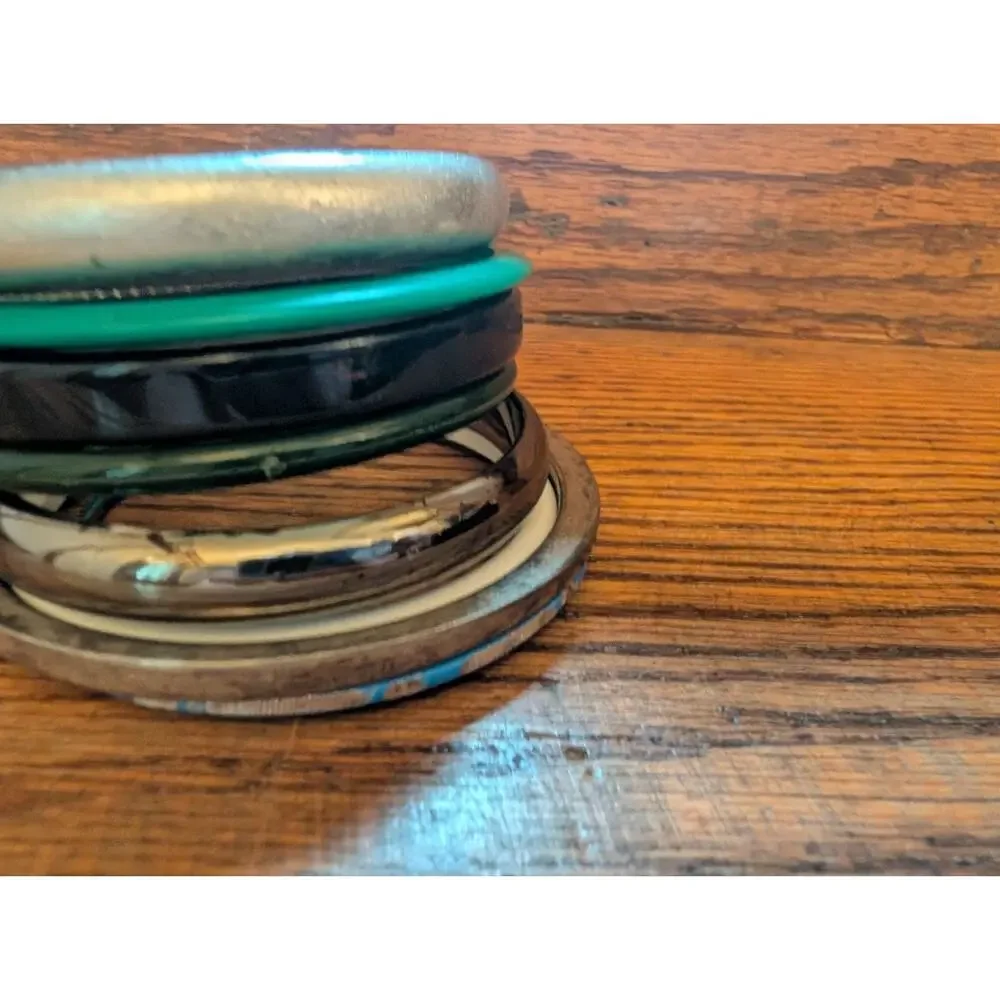 Vintage Stack Of Plastic And Silver Bangels Bracelets